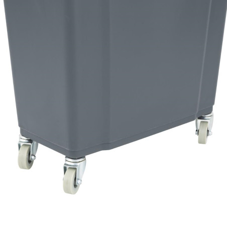 Roulettes pour poubelle Slim Jantex 80L