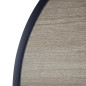 Table ronde d'extérieur Marston Bolero noire 700mm