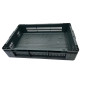 Caisse de rangement en plastique perforé Vogue 600x400x120mm