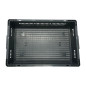 Caisse de rangement en plastique perforé Vogue 600x400x120mm