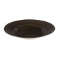 Bols à bord large Churchill Stonecast Patina Wide Iron Black 280mm (Lot de 12)