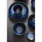 Cuillères à soupe Olympia Luna bleu nuit (lot de 12)