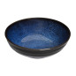 Bols plats Olympia Luna bleu nuit 160 mm (lot de 6)