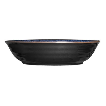 Bols plats Olympia Luna bleu nuit 210 mm (lot de 4)