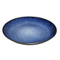 Assiettes creuses Olympia Luna bleu nuit 255 mm (lot de 4)