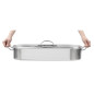Poissonnière en acier inoxydable Kitchen Craft 29cm