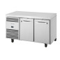 Table réfrigéree positive 2 portes GN 1/1 True TCR1/2-CL-SS-DL-DR 