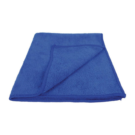 Chiffons microfibres EcoTech bleus (lot de 10)