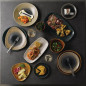 Assiettes rondes Churchill Stonecast Patina Rustic Teal 165mm (Lot de 12)