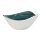 Bols triangulaires Churchill Stonecast Patina Rustic Teal 153mm (Lot de 12)