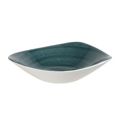 Bols triangulaires Churchill Stonecast Patina Rustic Teal 235mm (Lot de 12)