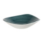 Bols triangulaires Churchill Stonecast Patina Rustic Teal 235mm (Lot de 12)