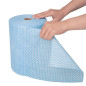 Chiffons non tissés bleus Nisbets Essentials (rouleau de 300)