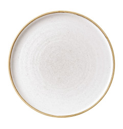 Assiettes avec rebord Churchill Stonecast Barley White 210mm (Lot de 6)