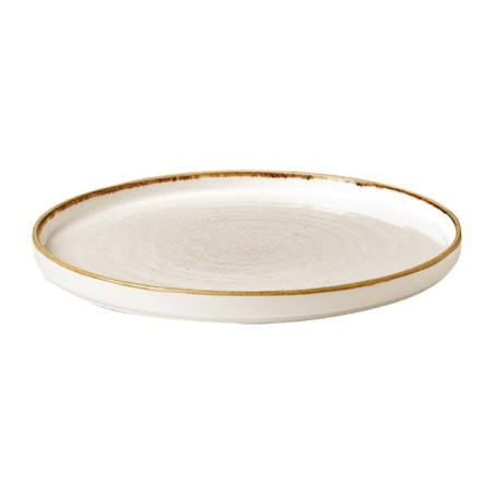 Assiettes avec rebord Churchill Stonecast Barley White 210mm (Lot de 6)