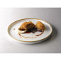 Assiettes avec rebord Churchill Stonecast Barley White 210mm (Lot de 6)