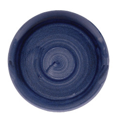 Assiettes rondes Churchill Stonecast Patina Cobalt 288mm (Lot de 12)