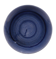 Assiettes rondes Churchill Stonecast Patina Cobalt 260mm (Lot de 12)