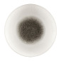 Assiettes creuses Churchill Bamboo centre imprimé quartz noir 281mm (lot de 12)
