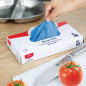 Gants alimentaires en TPE non poudrés bleus Nisbets Essentials XL (lot de 200)