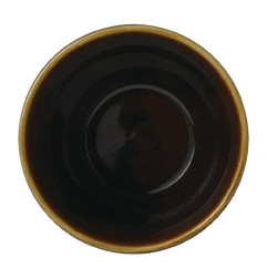 Pots à frites Churchill Super Vitrified Nourish Black Onyx 2 tons 290ml (Lot de 12)