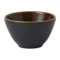 Bols profonds Churchill Super Vitrified Nourish Black Onyx deux tons 240ml (Lot de 12)