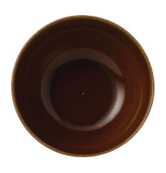 Bols à nouilles Churchill Nourish Black Onyx deux tons 183mm (Lot de 6)