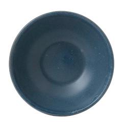 Bols à soupe peu profonds Churchill Super Vitrified Nourish Oslo Blue 200ml (Lot de 12)