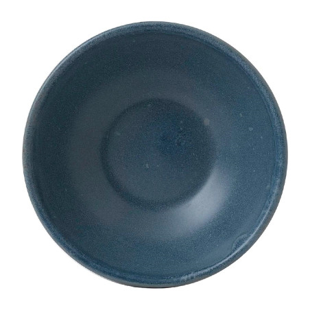 Bols à soupe peu profonds Churchill Super Vitrified Nourish Oslo Blue 200ml (Lot de 12)
