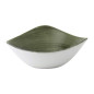 Bols triangulaires Churchill Stonecast Patina Lotus Burnished Green 178mm (Lot de 12)