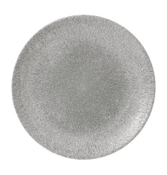 Assiettes rondes Churchill Raku Evolve Jasper Grey 260mm (Lot de 12)