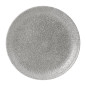 Assiettes rondes Churchill Raku Jasper Grey Evolve 217mm (Lot de 12)
