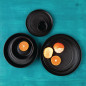 Pots À Sauce Noirs Olympia Cavolo 67mm (Lot de 12)