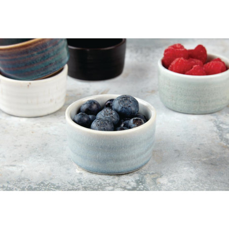 Pots À Sauce Bleu Cristallin Olympia Cavolo 67mm (Lot de 12)