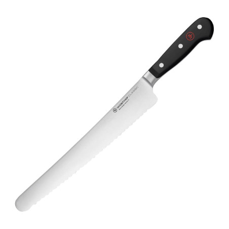 Couteau à trancher Wusthof Classic lame alveolée 384mm