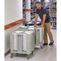 Chariot ajustable à assiettes Cambro Série S