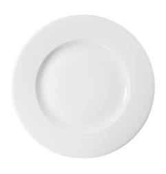 Assiettes à bord large Churchill White 305mm (Lot de 12)