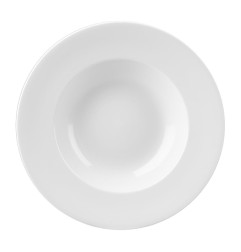 Grands bols à bord large Churchill White 280mm (Lot de 12)