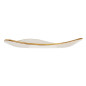 Assiettes triangulaires Churchill  Stonecast Barley White Lotus 265mm (Lot de 12)