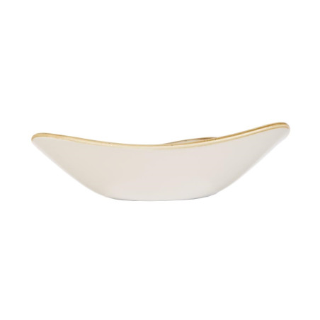 Bols triangulaires Churchill Stonecast Barley White 152mm (Lot de 12)