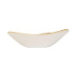 Bols triangulaires Churchill Stonecast Barley White 152mm (Lot de 12)