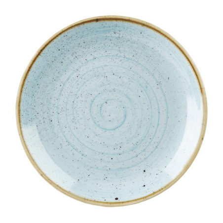 Assiettes rondes Churchill Stonecast Duck Egg Evolve 304mm (Lot de 6)