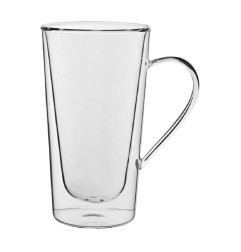 Verres à latte double paroi avec anse haute Utopia 34cl (lot de 6)