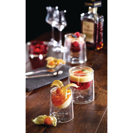 Mini pots à sauce double paroi Utopia 90ml (lot de 6) 