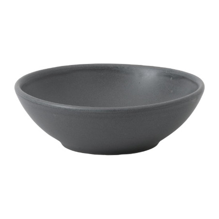 Bols peu profonds Churchill Super Vitrified Nourish Seattle Grey 260ml (Lot de 12)