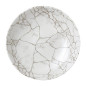 Assiettes coupes rondes Studio Prints Kintsugi Agate Grey 248mm (Lot de 12)