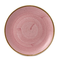 Assiettes rondes Petal Stonecast Pink 260mm (Lot de 12)