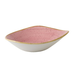 Bols triangulaires Churchill Stonecast Petal Pink 235mm (Lot de 12)