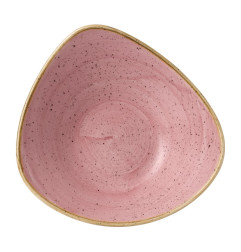 Bols triangulaires Churchill Stonecast Petal Pink 235mm (Lot de 12)