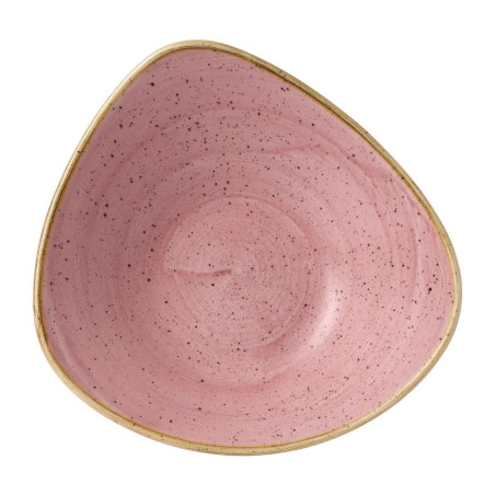 Bols triangulaires Churchill Stonecast Petal Pink 235mm (Lot de 12)